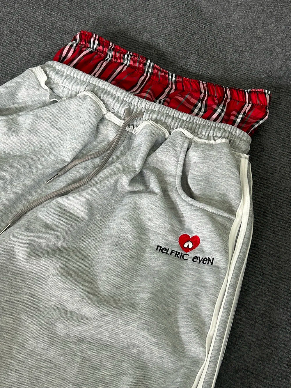 Loose Fit Double Waist Sweatpants