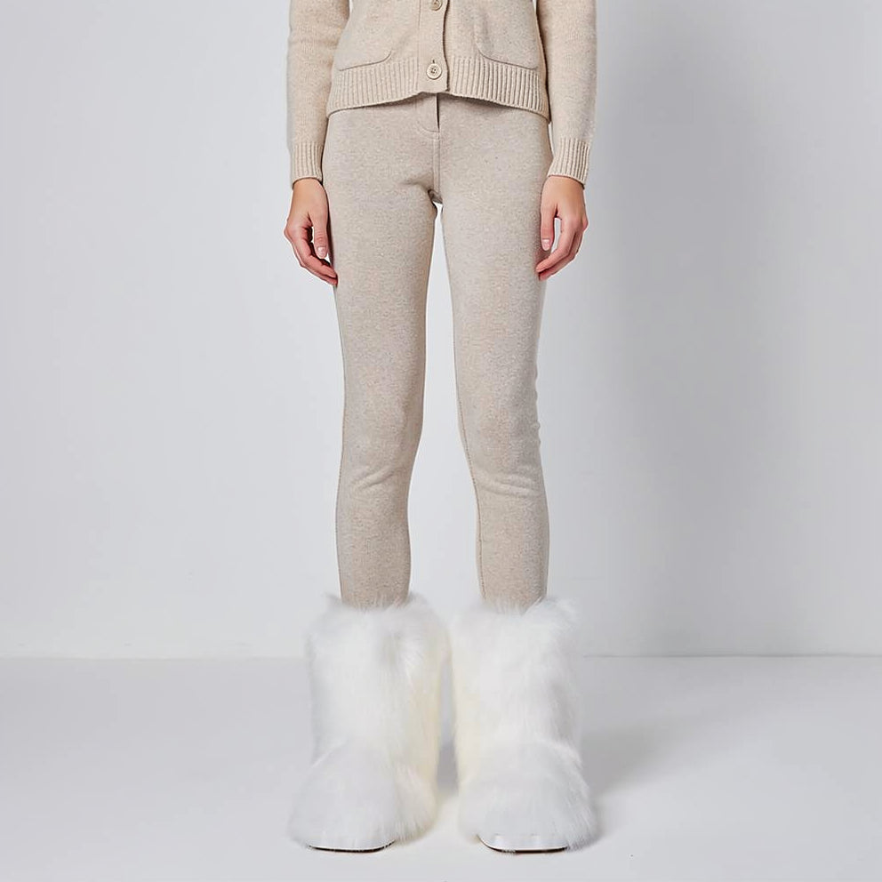 Fluffy Faux Fox Fur Boots